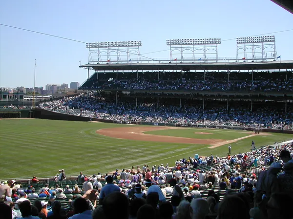 A wide view across the field and crowd.